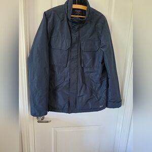 Abercrombie & Fitch Navy Field Utility Streetwear Skateboarder Jacket